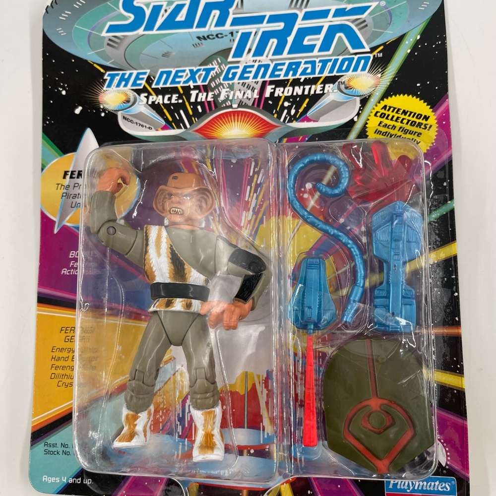 Vtg. 92 Star Trek -Ferengi - The Next Generation Action Figures SEALED UNPUNCHED
